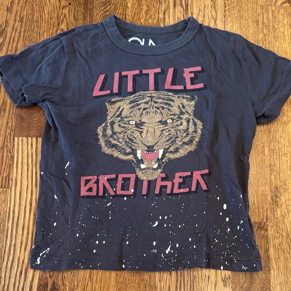 Chaser Little Brother Navy Blue Kids T-Shirt Size 6